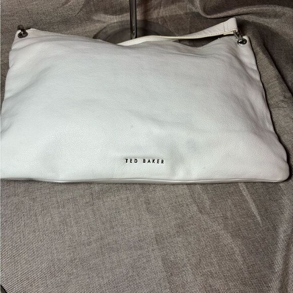 Ted Baker Leather Shoulder Bag in White - Picture 6 of 14